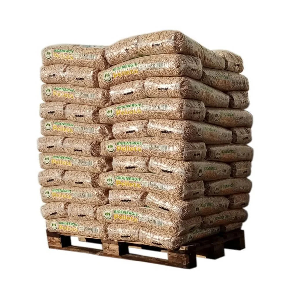 Pellet Bio Energie – Bancale da 66 sacchi da 15 kg